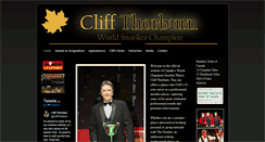 Desktop Screenshot of cliffthorburn.ca